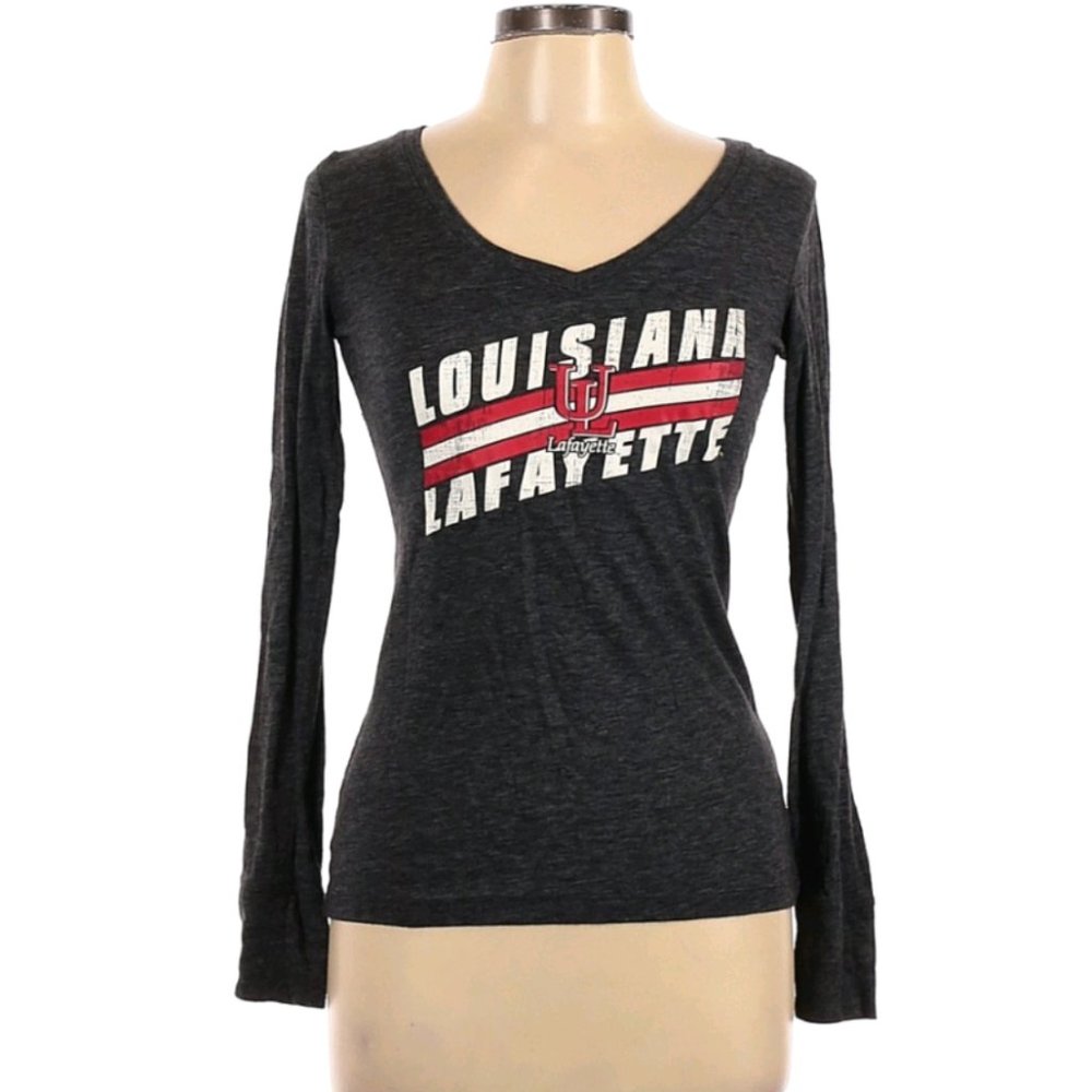 University of Louisiana Lafayette Women's Fitted Long-Sleeved T-Shirt!